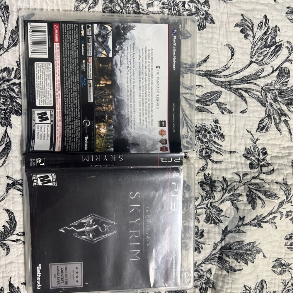 The Elder Scrolls V: Skyrim (PlayStation 3, 2011) - Picture 2 of 4